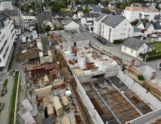 Thouaré résidence Amélys chantier octobre